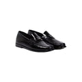 Burberry Leather Fawn Loafers - Black (penny loafer, different model)