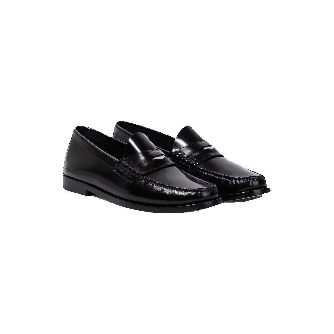 Burberry Leather Fawn Loafers - Black (penny loafer, different model)
