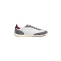 Celine Triomphe Nylon Suede Sneaker - White/Grey