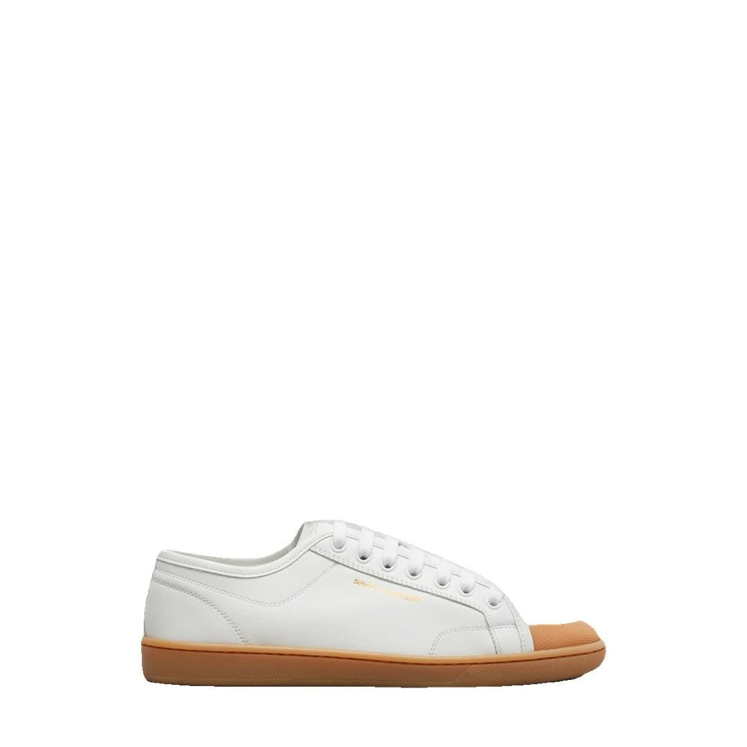 Saint Laurent Gym Sneakers - White with gum sole