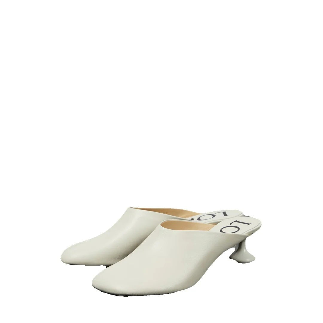 Loewe Leather Origami Mules - White (Toy mules, different model)