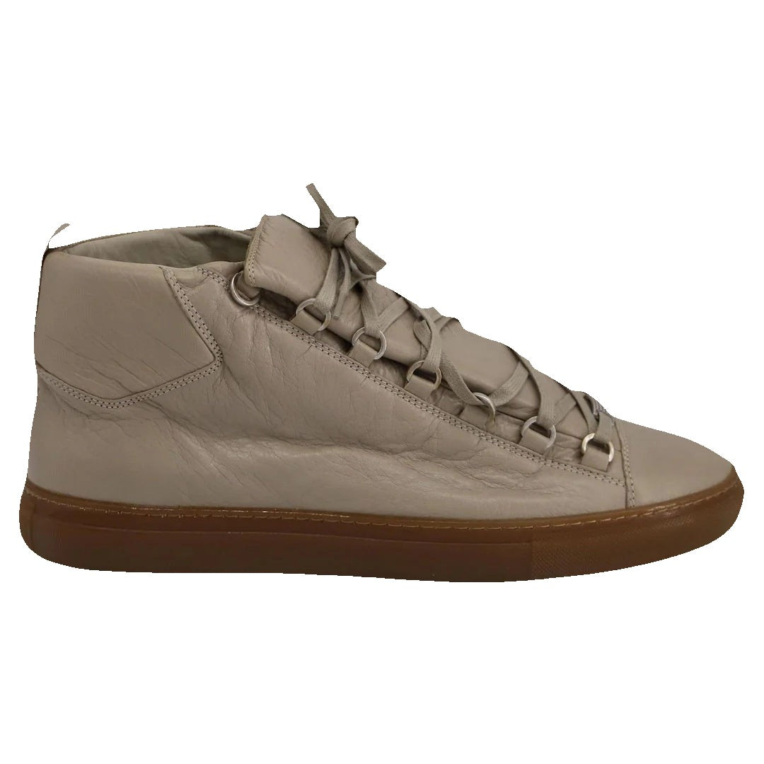 Balenciaga Arena Opaque High Top Sneakers - Beige