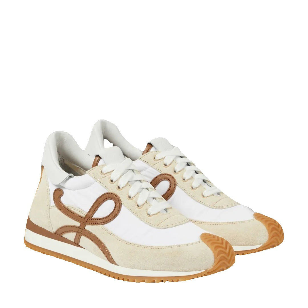 Loewe Flow Runner 2.0 Sneakers Beige - White/Brown