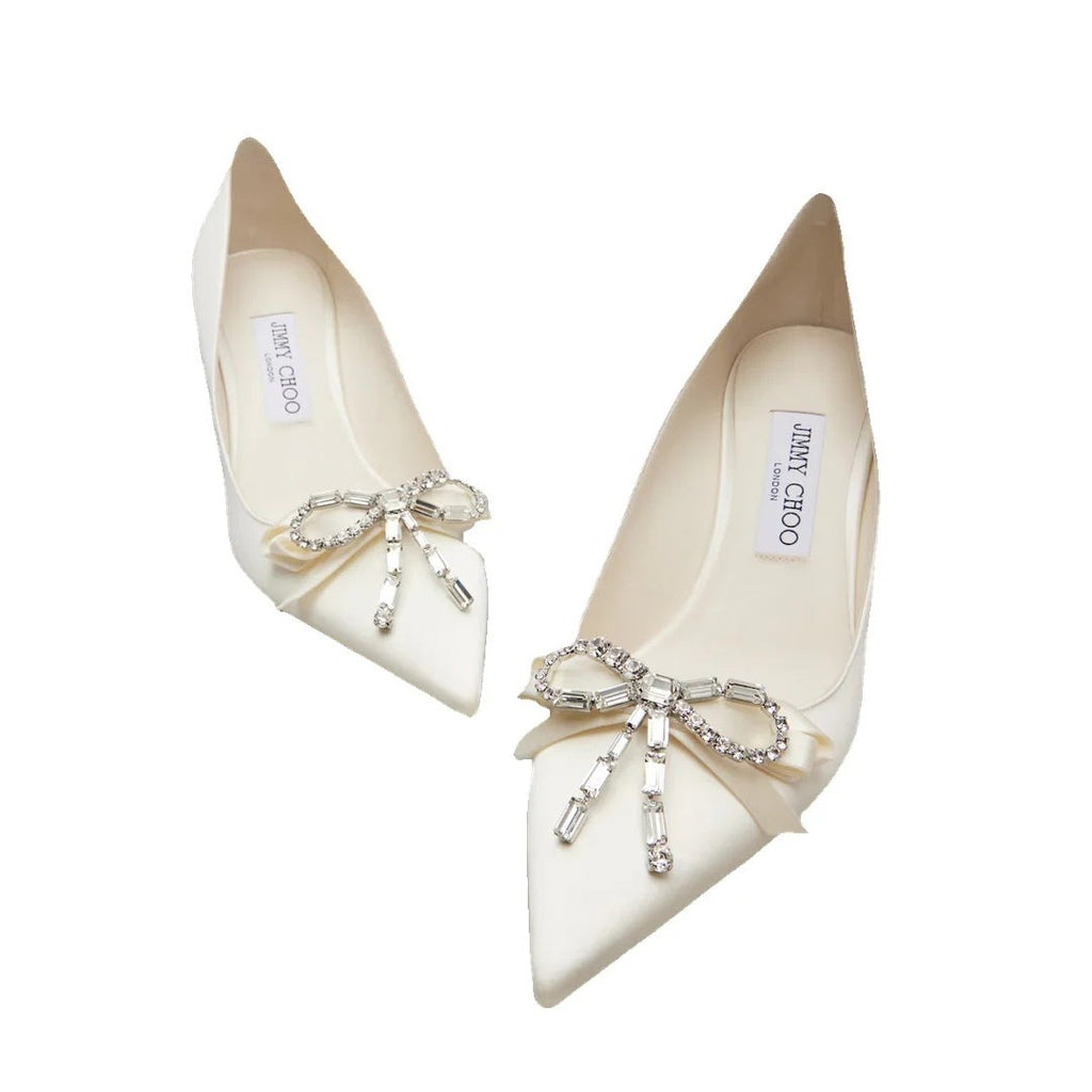 Jimmy Choo Auria 70 Pumps - White