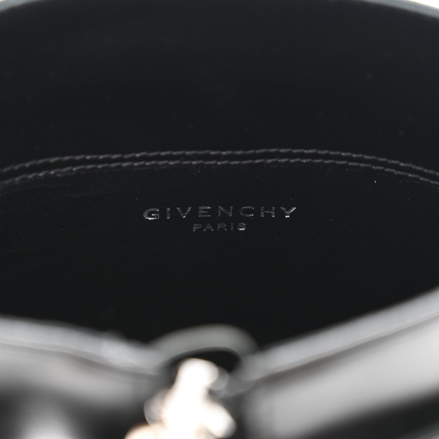 GIVENCHY CALFSKIN SHARK LOCK ANKLE BOOT BLACK