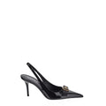 Versace Printed Pumps - Black