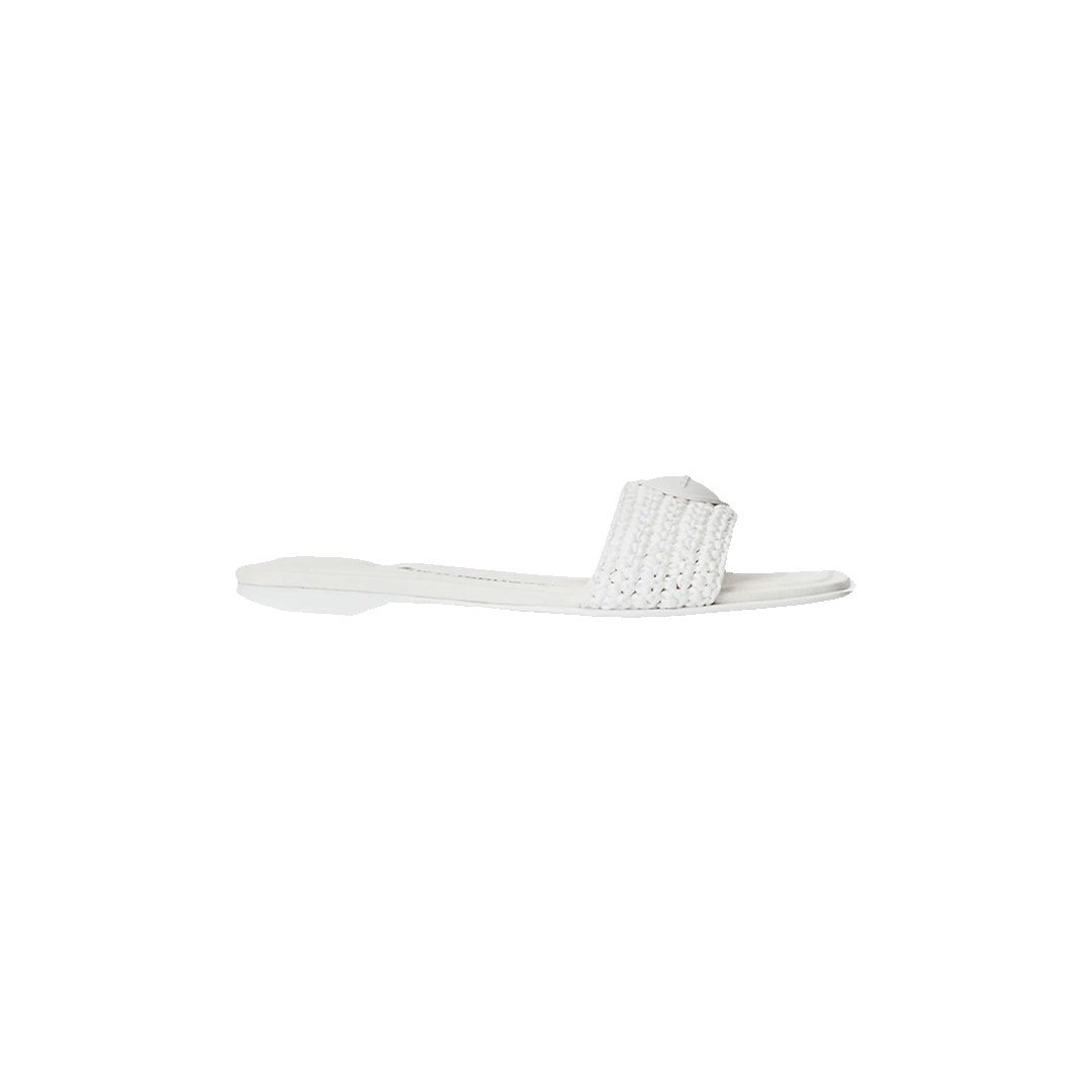 Alexander Wang Rhodes Flat Slipper - White