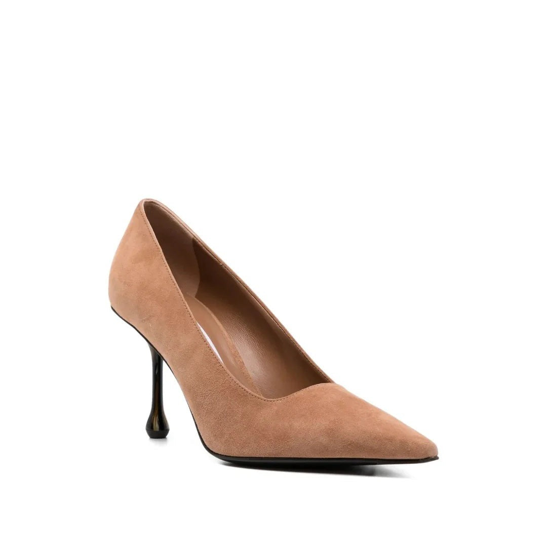 Jimmy Choo Brigitte Pointed Toe Pumps - Beige/Tan
