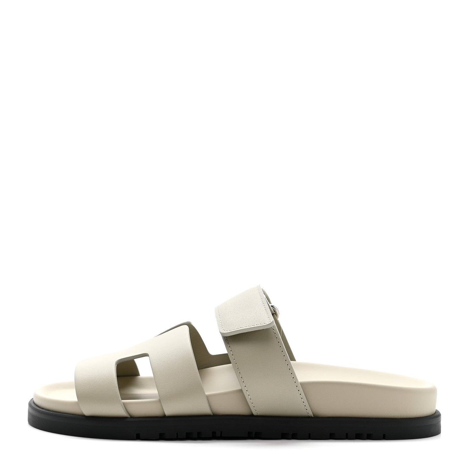 HERMES CHYPRE SANDALS CALFSKIN BEIGE ESQUISSE