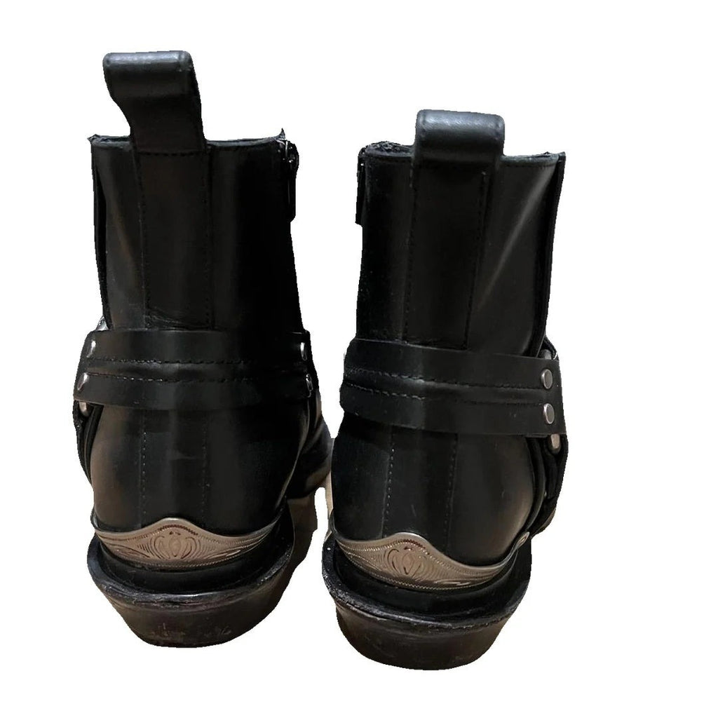 Balenciaga Cowboy Boots - Black