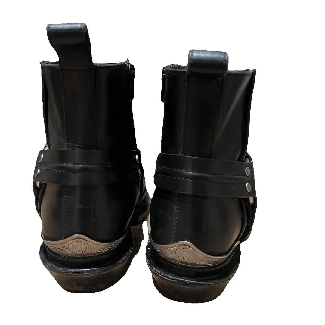 Balenciaga Cowboy Boots - Black