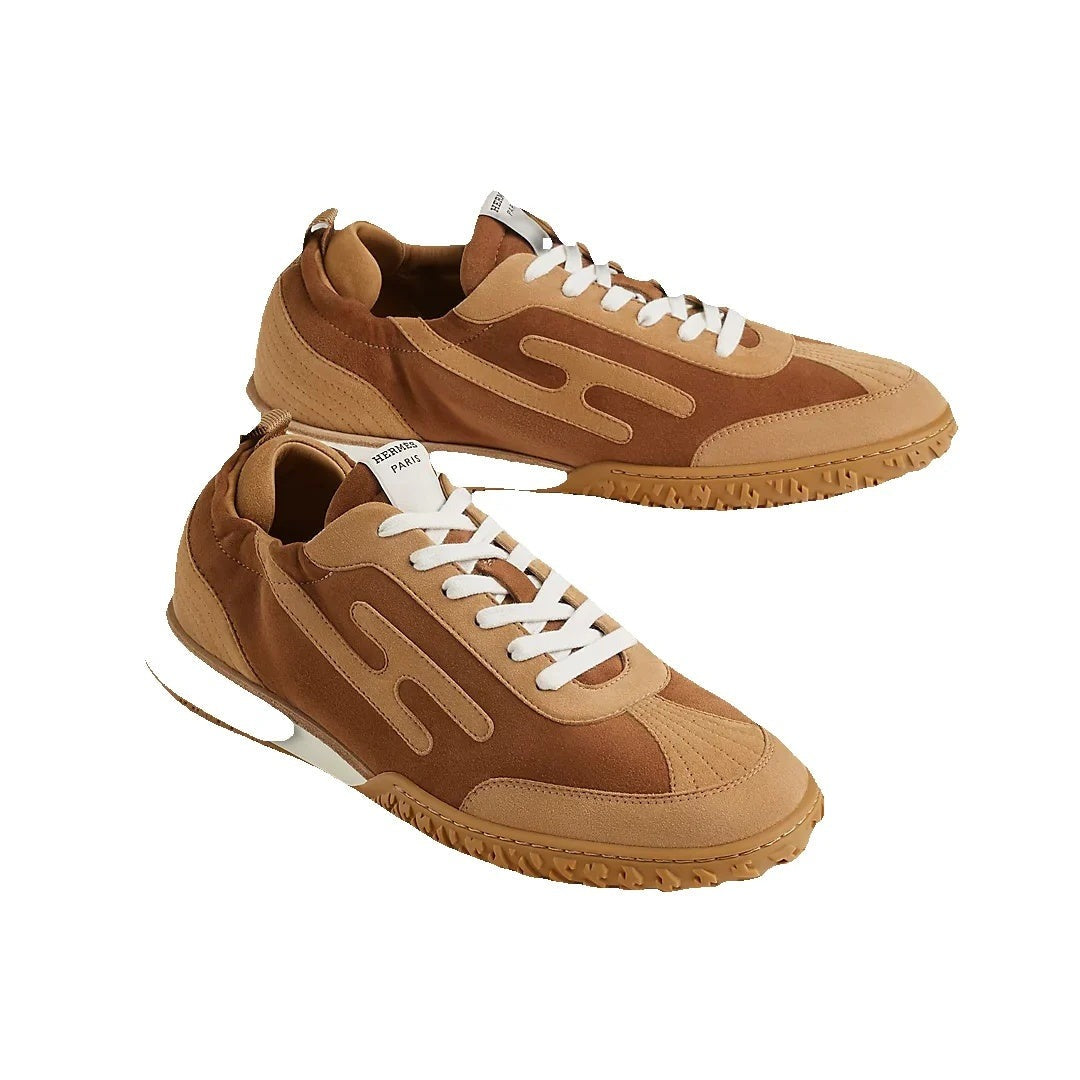 Hermès Jet Sneaker - Tan/Camel