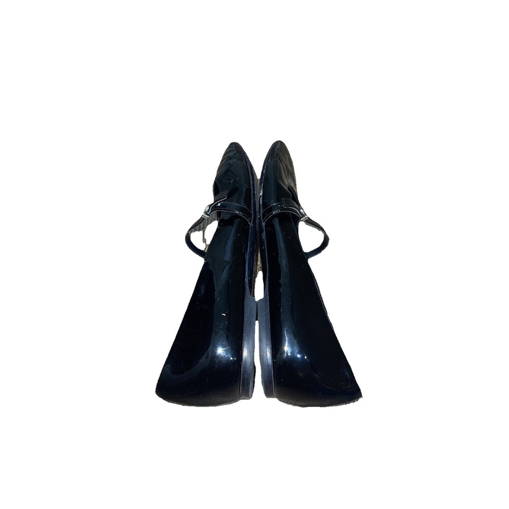 LOUIS VUITTON PATENT UNIFORMES BALLERINA FLAT BLACK