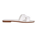 Hermès Oran Sandal White