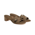HERMÈS OASIS SANDAL BROWN
