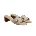 HERMÈS OASIS SANDAL BEIGE NATURAL