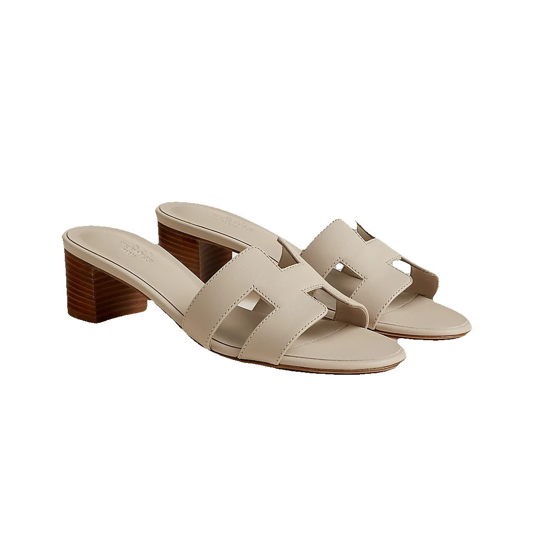 HERMÈS OASIS SANDAL BEIGE NATURAL