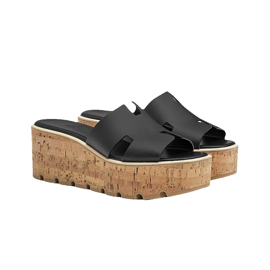 HERMÈS LUCE SANDAL BLACK