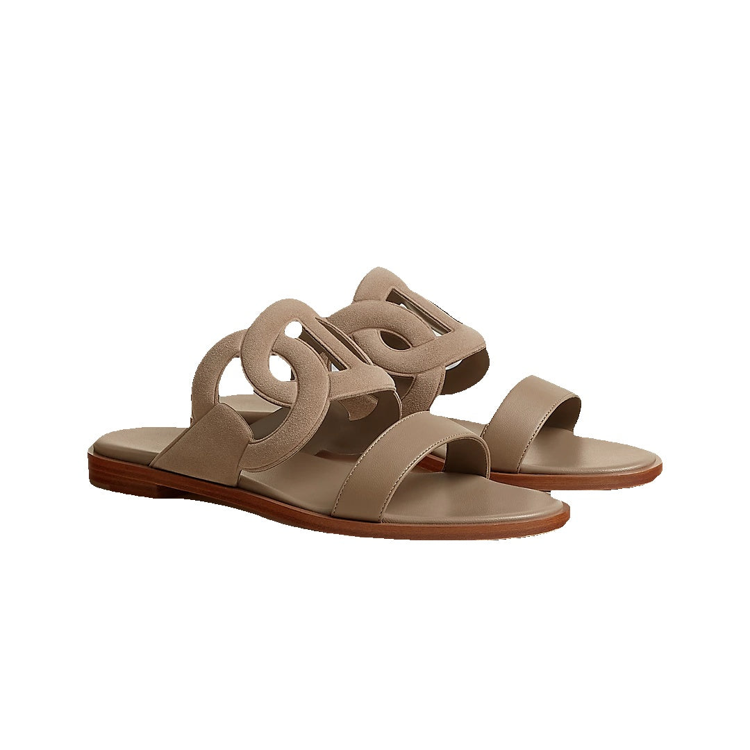 HERMÈS MARINELLA SANDAL BEIGE NATURAL
