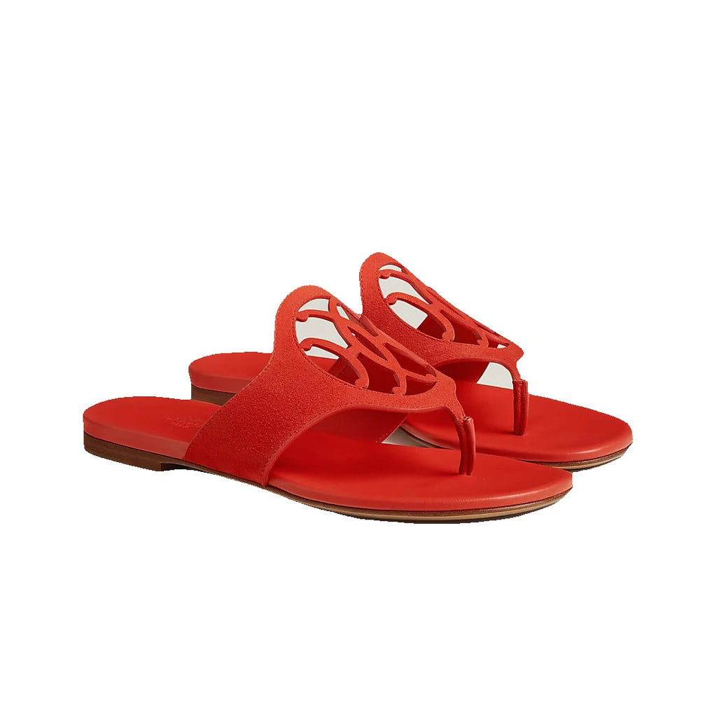 Hermès Mage Sandal Red