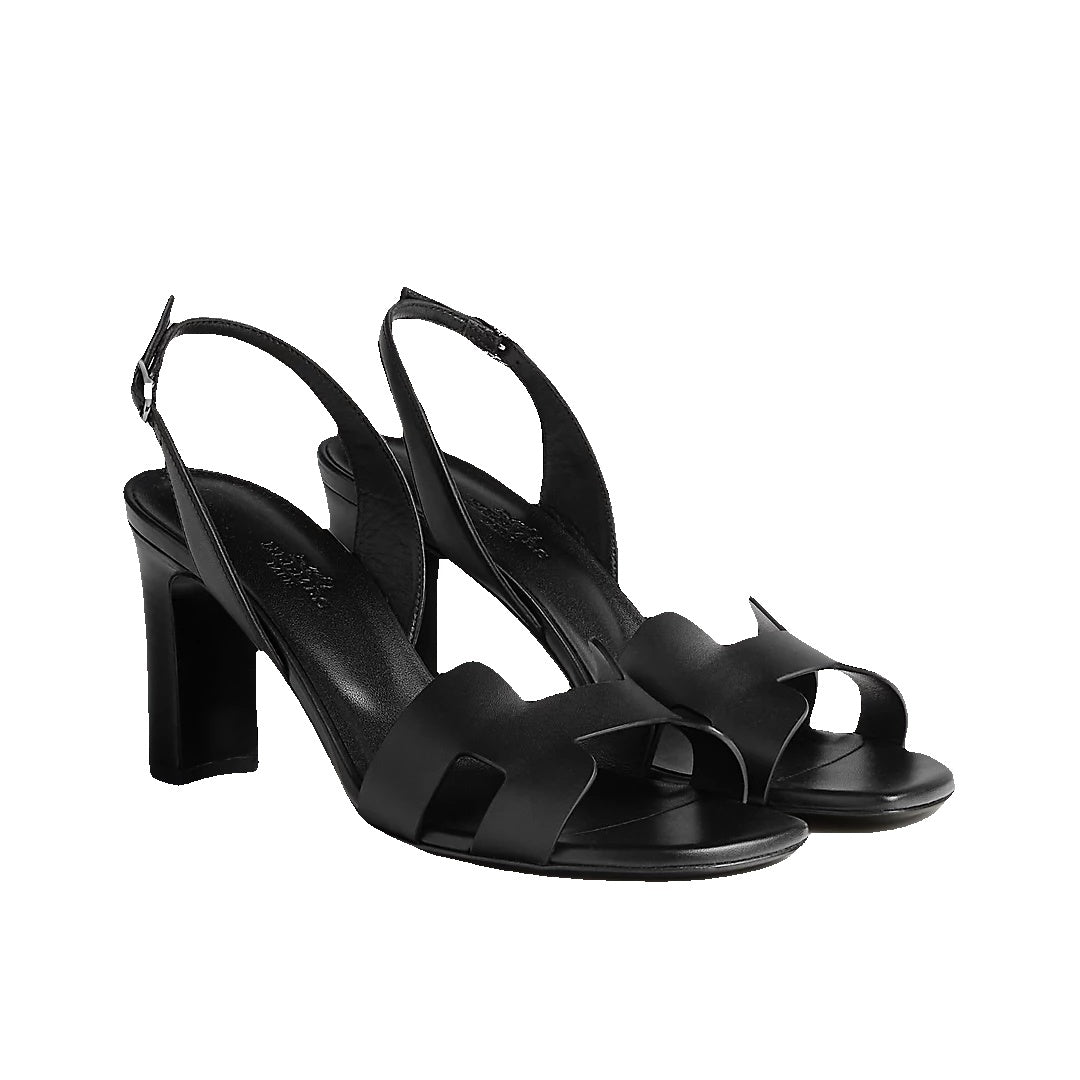 HERMÈS MARLY SANDAL BLACK
