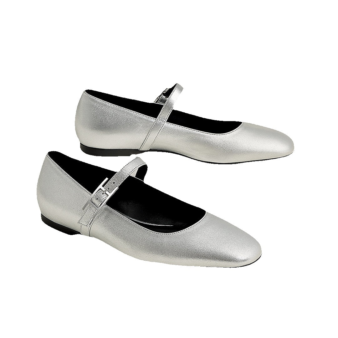 HERMÈS JANE BALLET FLAT GREY