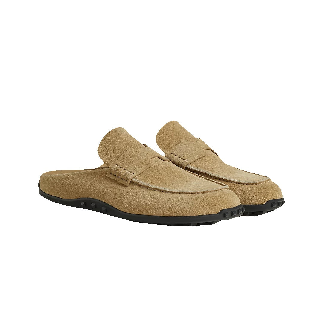 HERMÈS MIX MULE BEIGE NATURAL