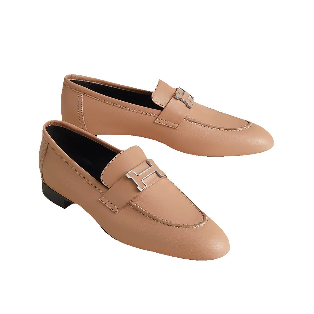 HERMÈS PARIS LOAFER BEIGE NATURAL