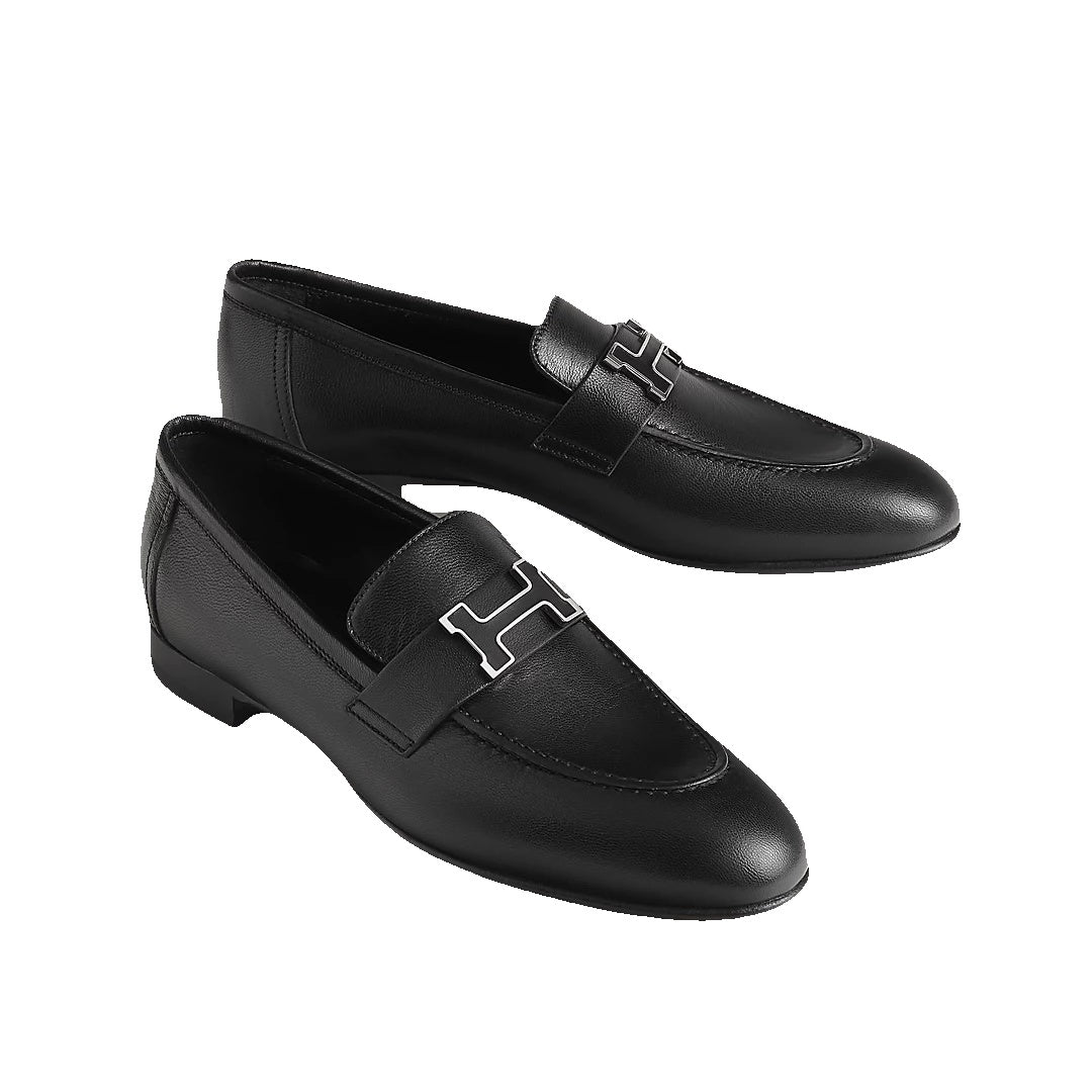 HERMÈS FAUBOURG LOAFER BLACK
