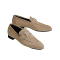 HERMÈS LAZY LOAFER BEIGE NATURAL
