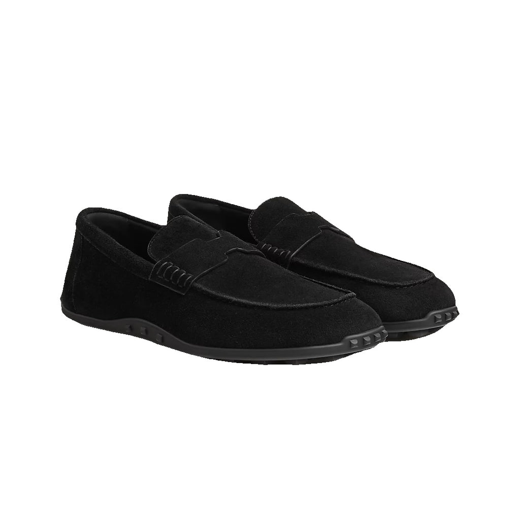 HERMÈS LAZY LOAFER BLACK