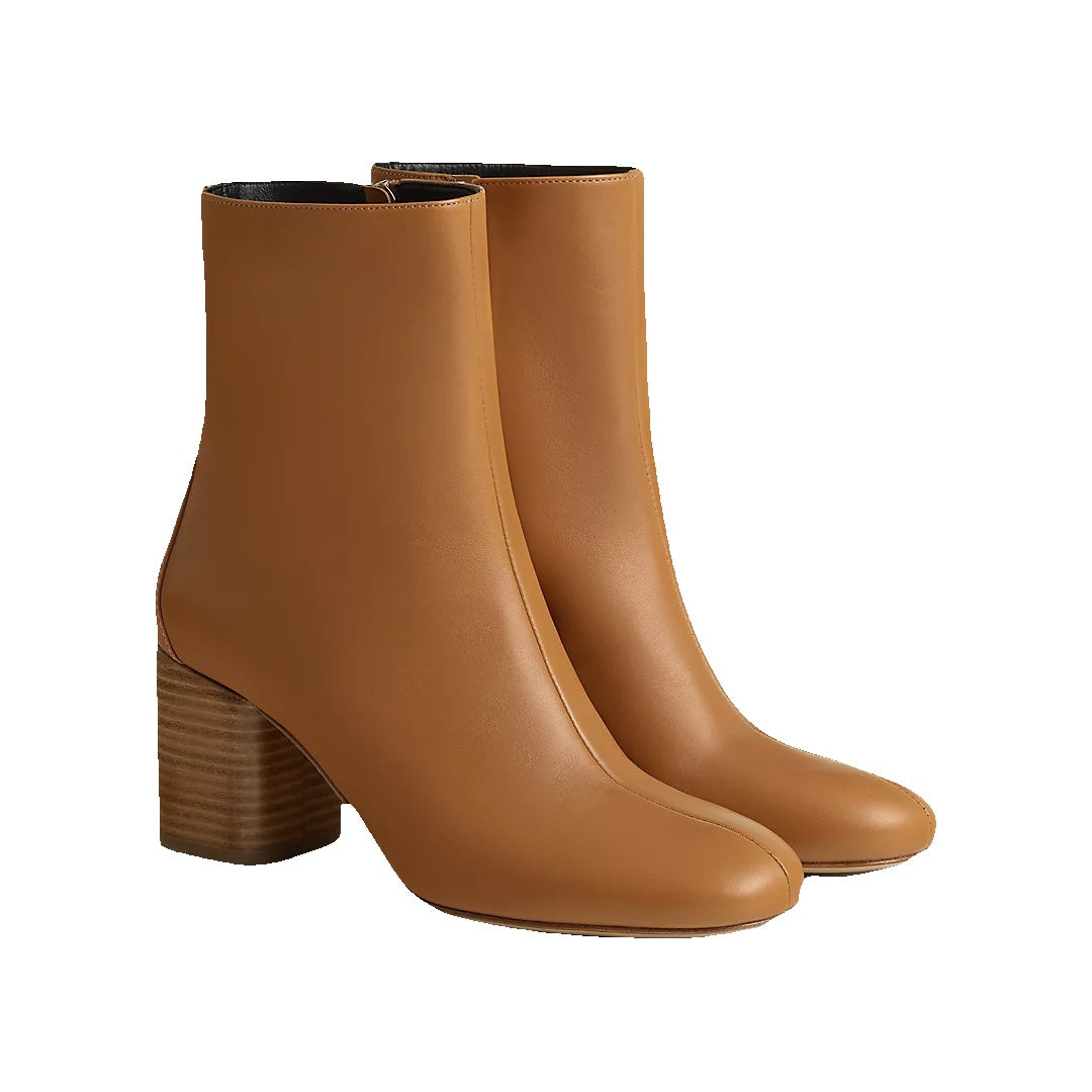 HERMÈS LICOL ANKLE BOOT BEIGE NATURAL