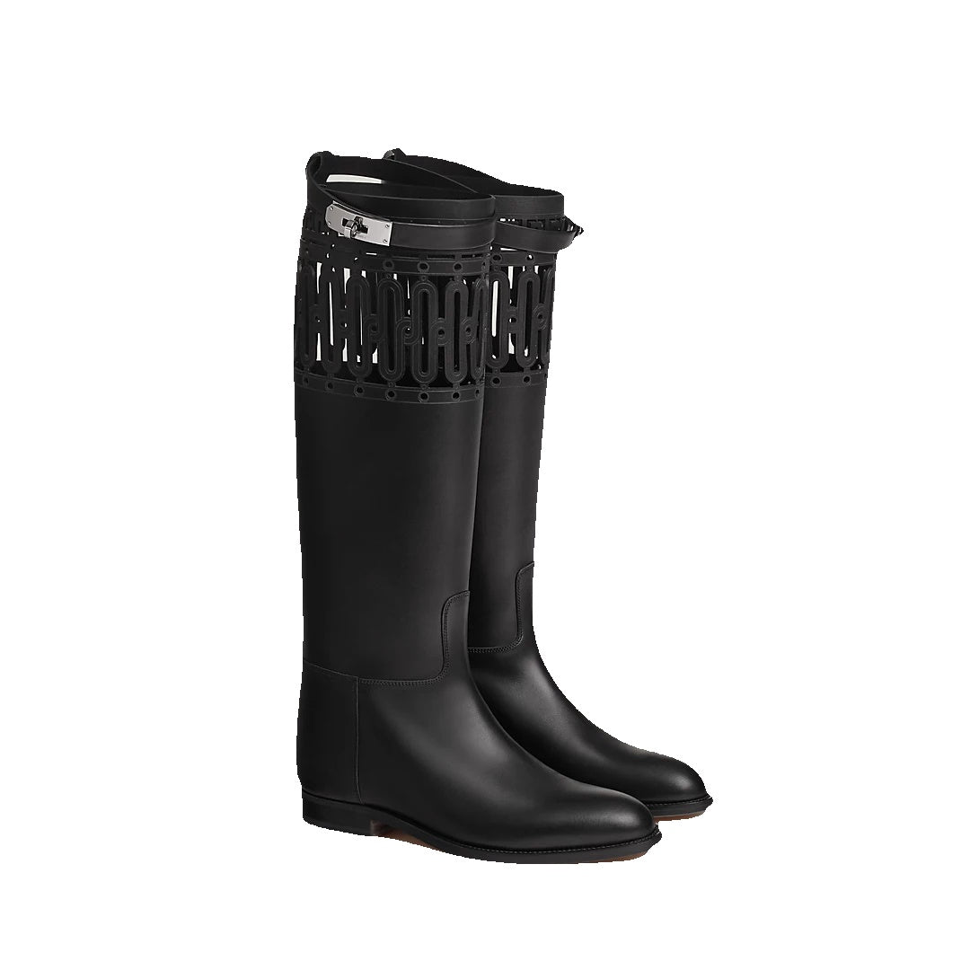 HERMÈS JUMPING BOOT BLACK