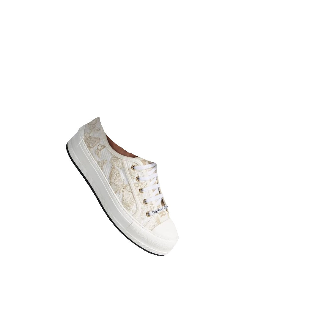 CHRISTIAN DIOR WALK'N'DIOR TOILE DE JOUY SNEAKERS BLUE