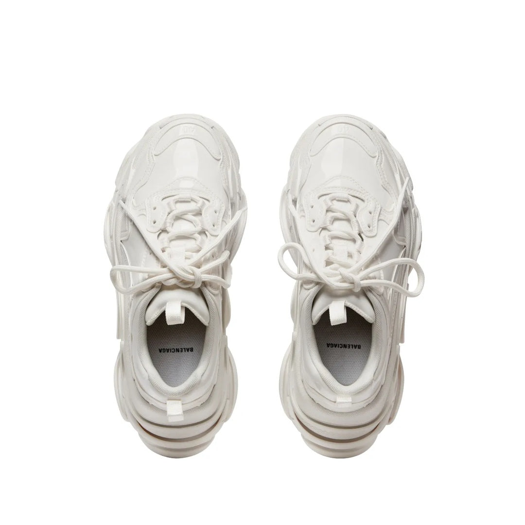 BALENCIAGA TRIPLE S. MESH-PANEL SNEAKERS WHITE