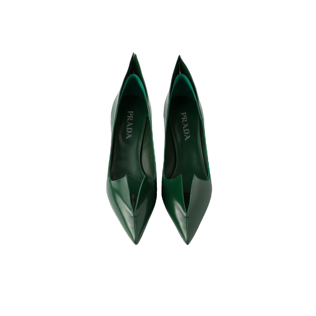 PRADA PUMP MILITARY GREEN