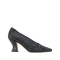 BOTTEGA VENETA ALMOND PUMPS BLACK
