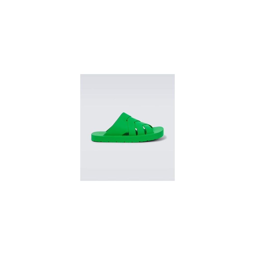 BOTTEGA VENETA SLIDERS GREEN