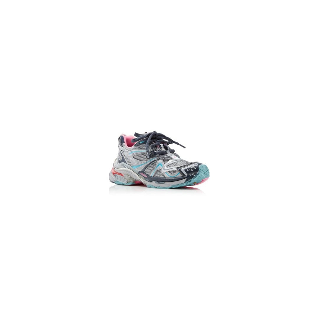 BALENCIAGA RUNNER MESH SNEAKERS GRAY