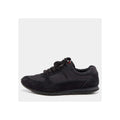 PRADA NYLON AND SUEDE LOW-TOP SNEAKERS BLACK