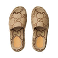 GUCCI PLATFORM SLIDE SANDAL BROWN