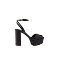 PRADA NAPPA LEATHER PLATFORM SANDALS PINK