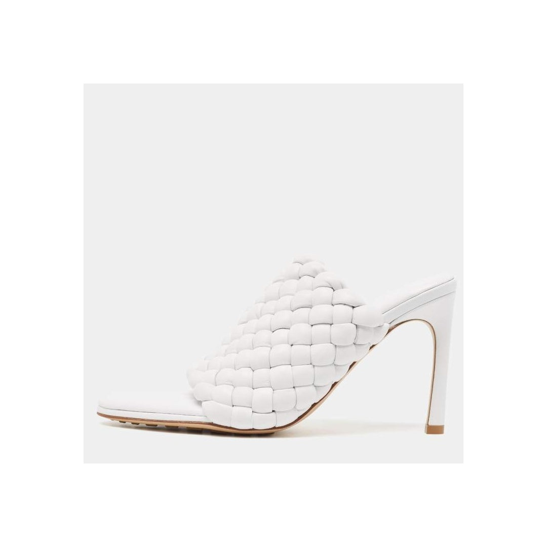 BOTTEGA VENETA SANDALS _COVER LE SOLE EL WHITE