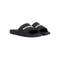 BALENCIAGA SPORTY POOL SLIDES BLACK