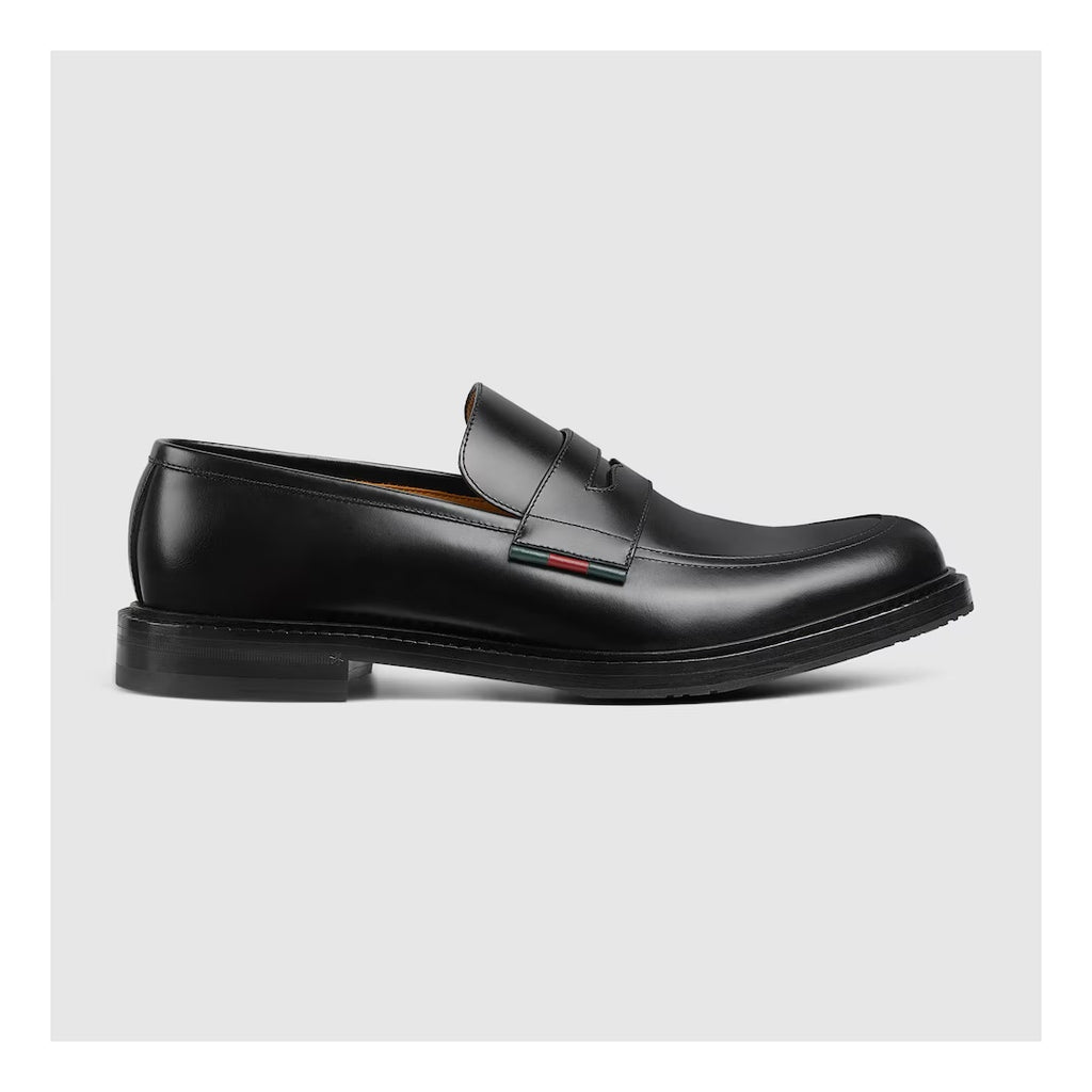 GUCCI COMO LOAFER, LEATHER BLACK