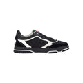 GUCCI RE-WEB SUEDE AND WEBBING-TRIMMED CANVAS AND LEATHER SNEAKERS BLACK