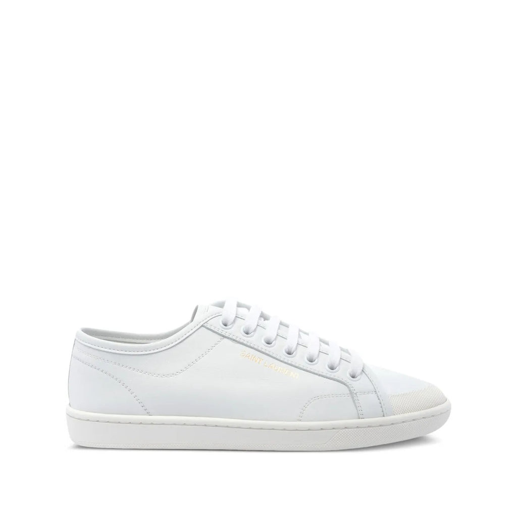 SAINT LAURENT GYM SNEAKERS WHITE