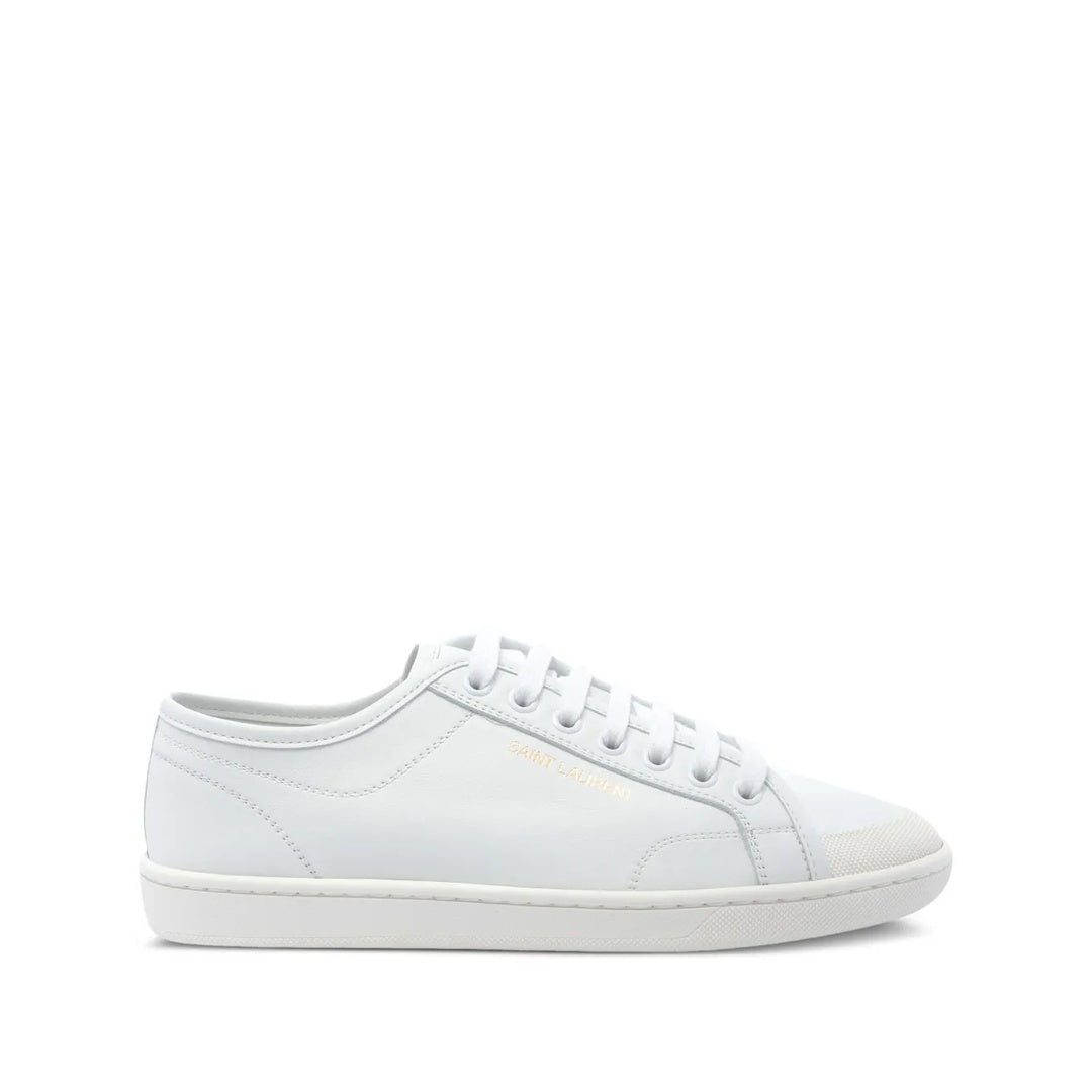 SAINT LAURENT GYM SNEAKERS WHITE