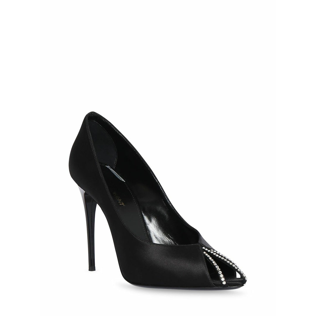 SAINT LAURENT 110MM REGINE PUMPS BLACK