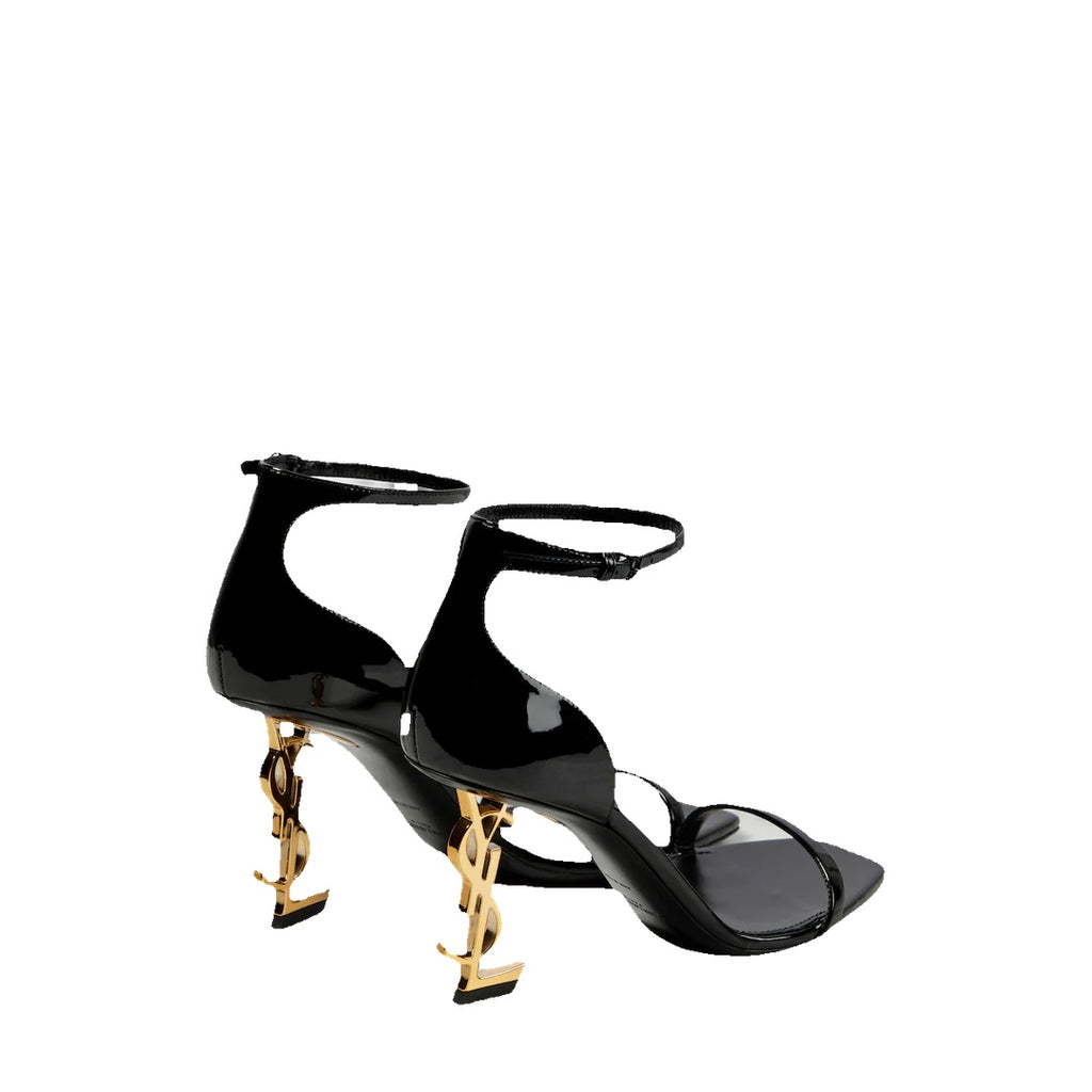 SAINT LAURENT OPYUM SANDALS BLACK